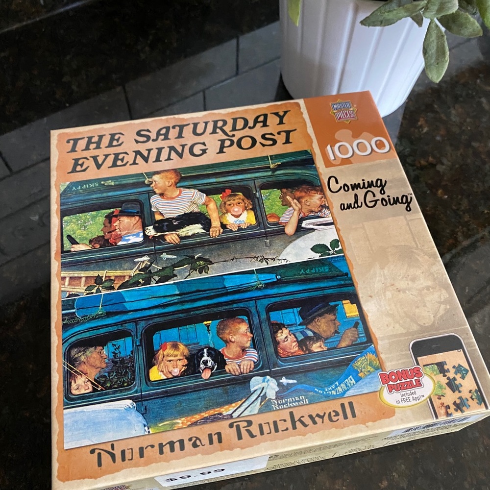 Puzzle 1000 piece New in box Saturday Evening Post